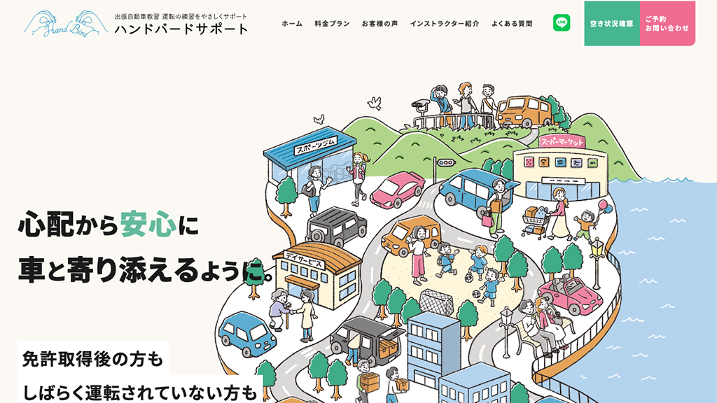 ハンドバードサポート